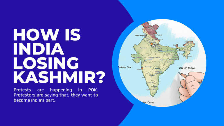 How is India losing Kashmir?