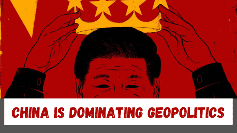 China is dominating geopolitics